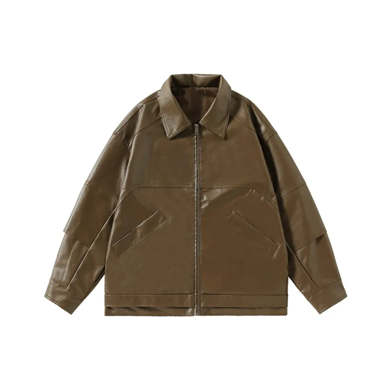 MOPE Leather Jackets Unisex-2