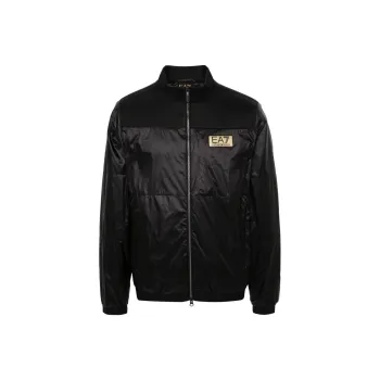 EMPORIO ARMANI EA7 SS24 Jackets Coats Men's Black