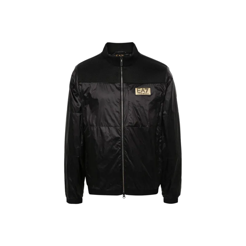 EMPORIO ARMANI EA7 SS24 Jackets Coats Men's Black-0