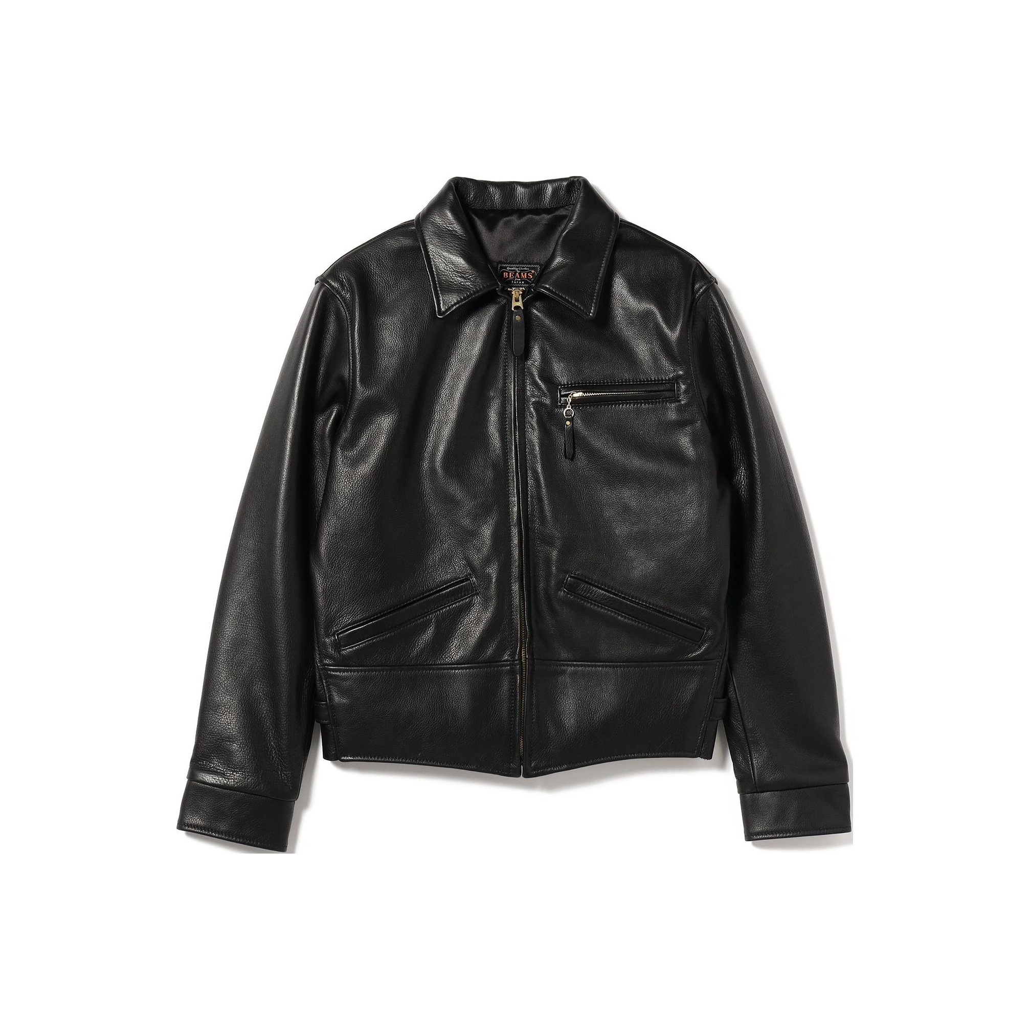 Beams Leather Jackets Apparel Men on Sale & Authentic - POIZON