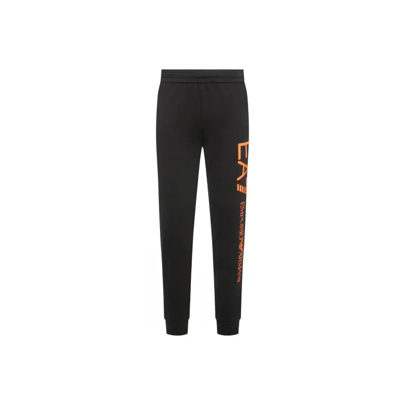 EMPORIO ARMANI EA7 Knitted Sports Pants Men's Black-0