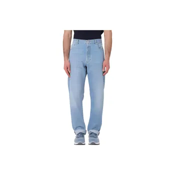 Brunello Cucinelli Logo patch Jeans