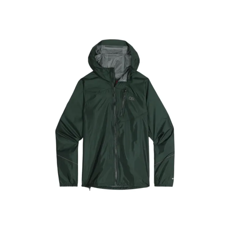 Outdoor Research Helium Rain Jacket Jackets Coats Men's Dark Green-0