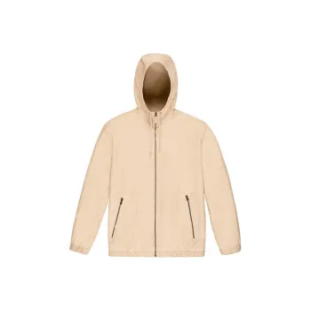 BALLY Leather Jackets Men Beige