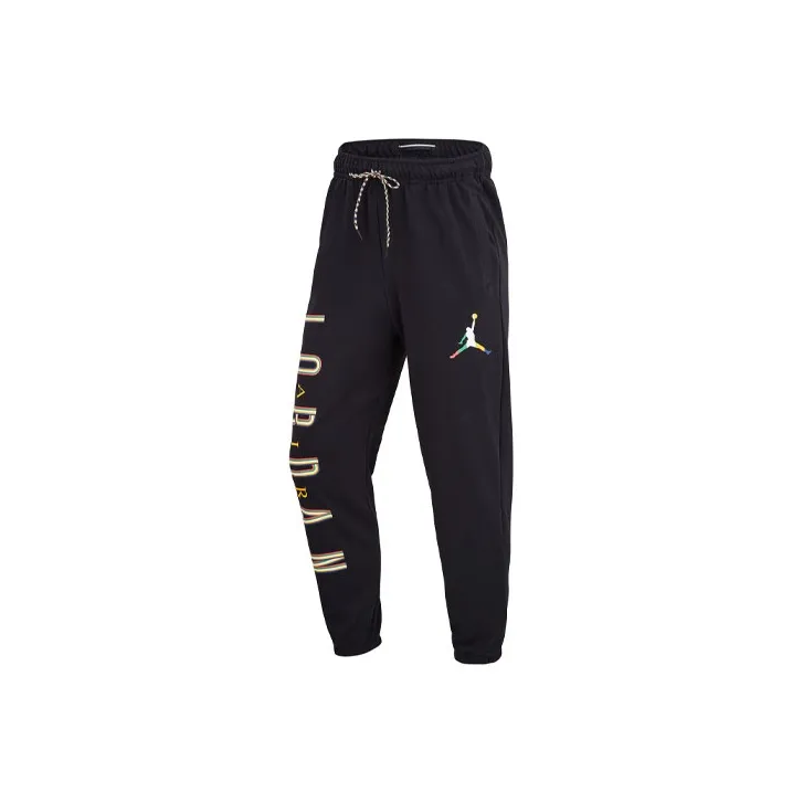 Jordan Sport Knitted Sweatpants Men Black-0
