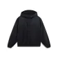 Black Jacquard All over Print Black