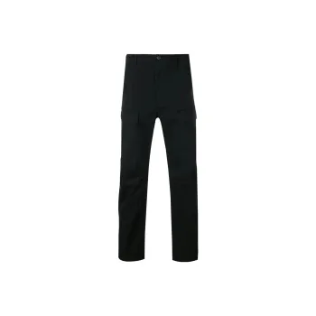 Balenciaga Cropped Slim Fit Cotton Twill Cargo Trousers