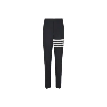THOM BROWNE 4 Bar Striped Detail Trousers