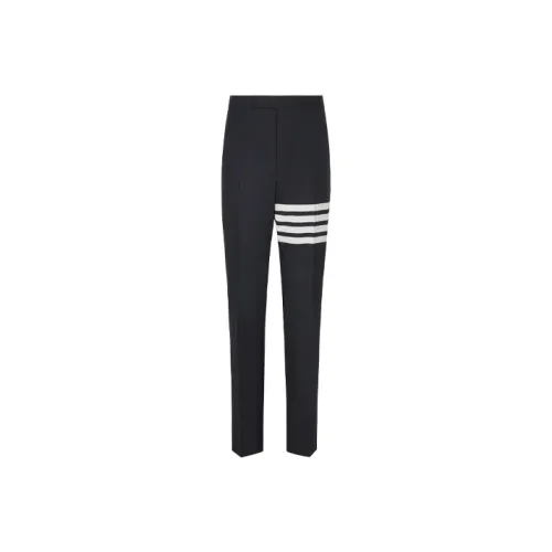 THOM BROWNE 4 Bar Striped Detail Trousers