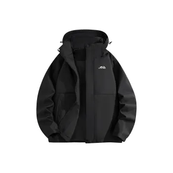 T&D JOJO Jackets Coats Unisex Black