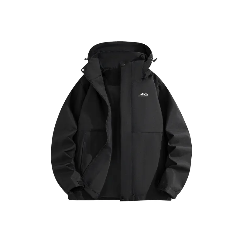 T&D JOJO Jackets Coats Unisex Black-0