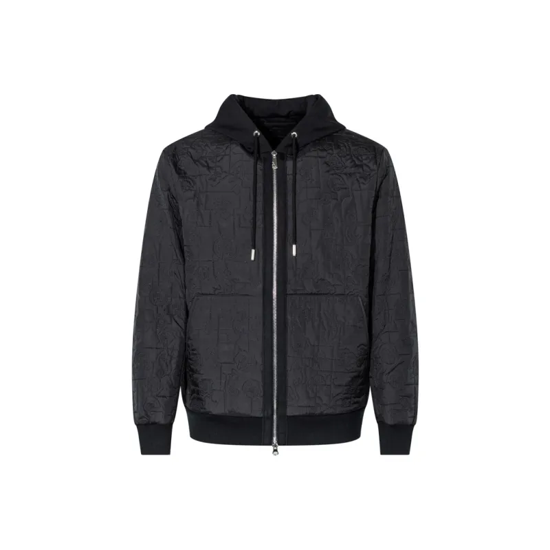ANDREW MACKENZIE Puffer Jacket Men's Black-0