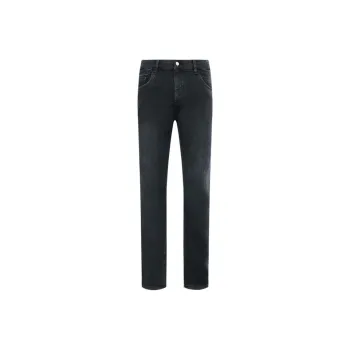 DIKENI Jeans Men's Dark Charcoal Gray