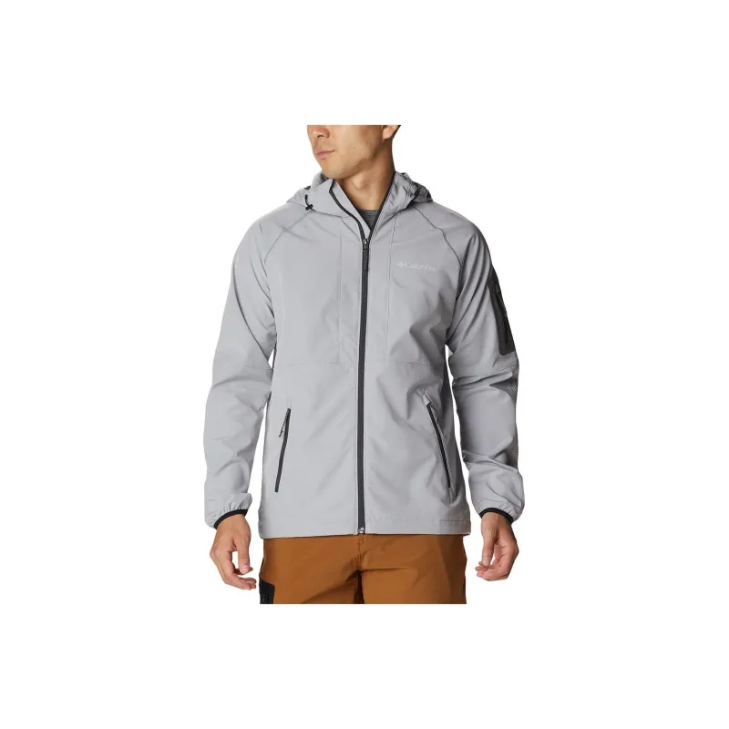 Columbia Tall Heights Jackets Coats Men's Gray-0