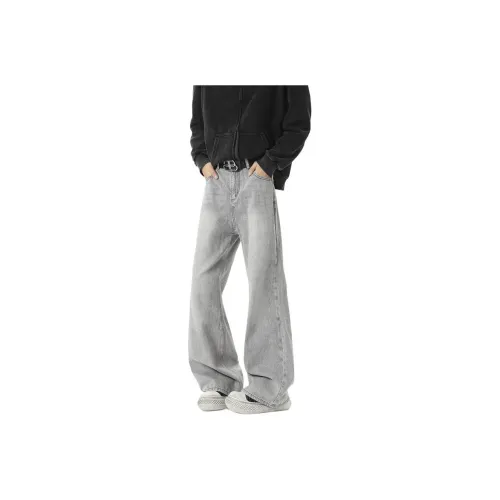 ROOMBOSE Jeans Unisex Gray