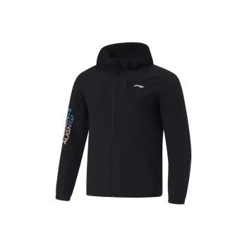 LiNing Fitness Series Trench Coat Men's Black