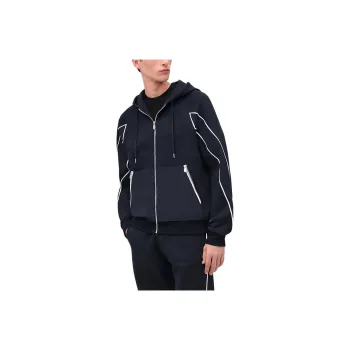 HERMES Jackets & Coats Men's Marine Blue