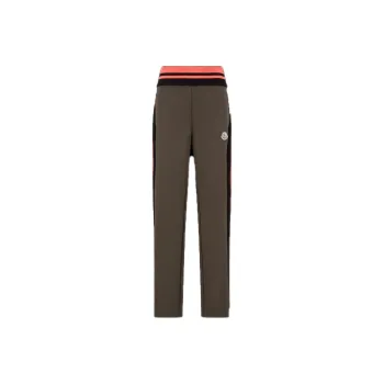 Moncler FW22 Knitted Sweatpants Men's Green