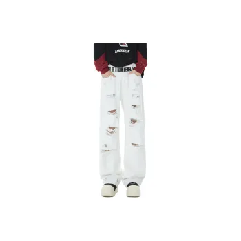 DANGERTIGER Jeans Unisex White