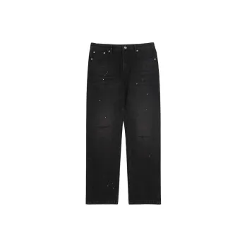 RAVENOUS Straight Jeans Unisex Black
