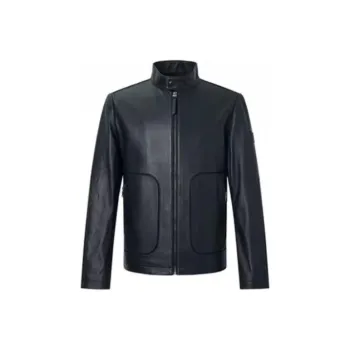 HAZZYS Leather Jackets Men
