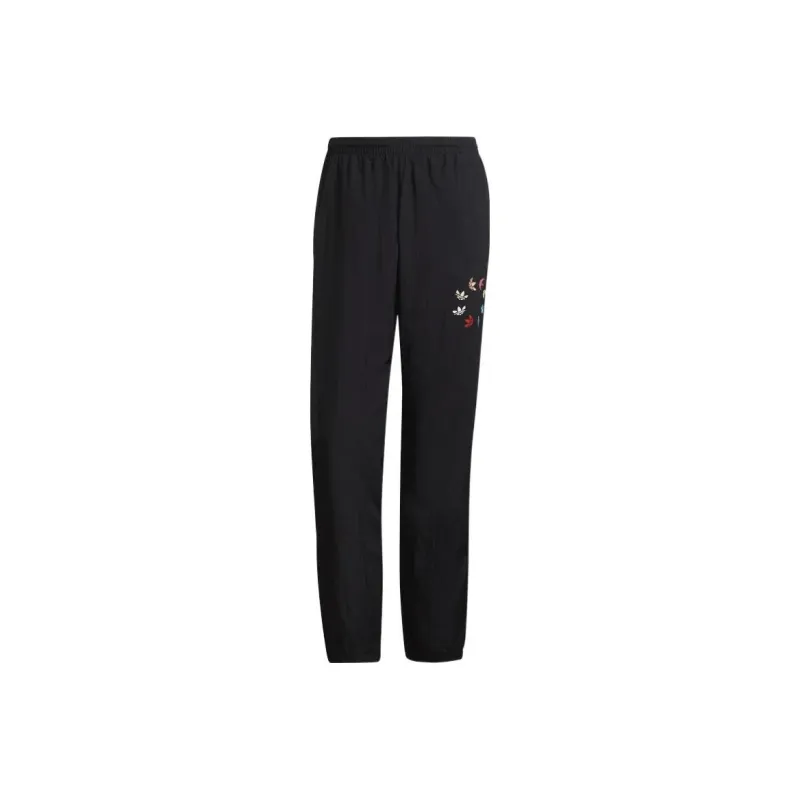 Adidas Originals ADICOLOR SHATTERED Knitted Sports Pants Men's Black-0