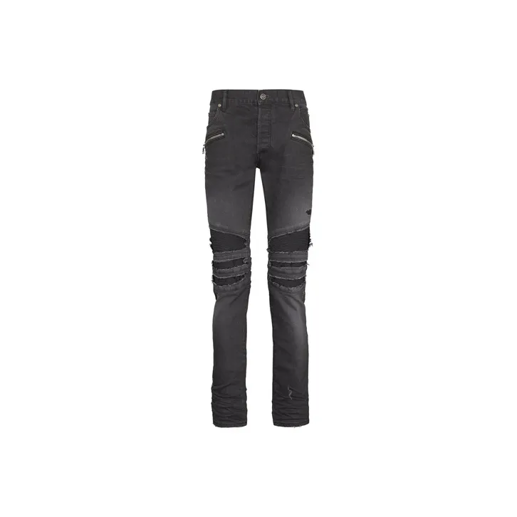 BALMAIN Jeans Men Gray-0