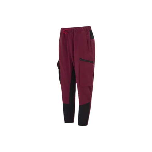 Adidas Knitted Sports Pants Men's Red