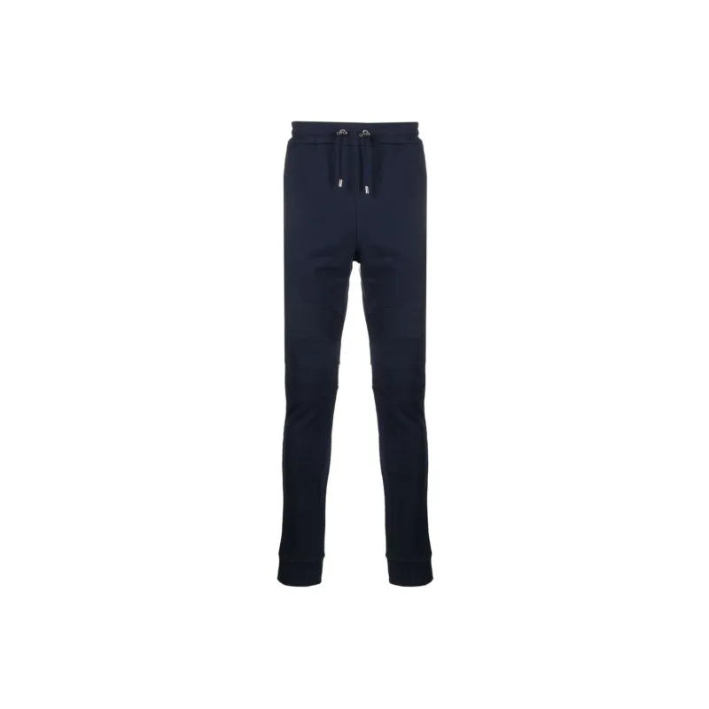 BALMAIN Ribbed Drawstring Track Pants-0