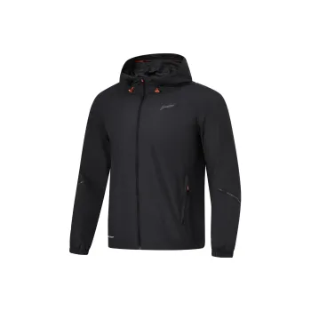 LINING Running Collection Trench Coats Men Black