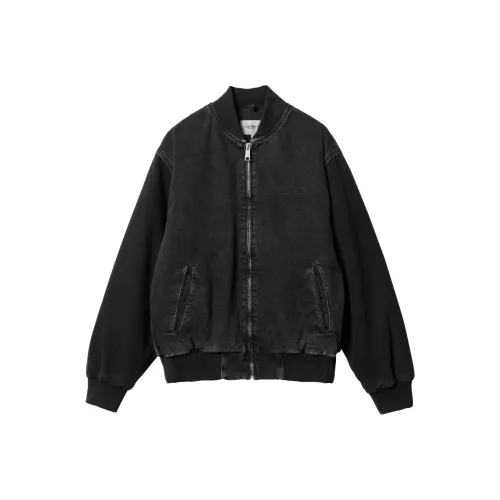Carhartt WIP Paxon Bomber Jackets Coats Men's Black