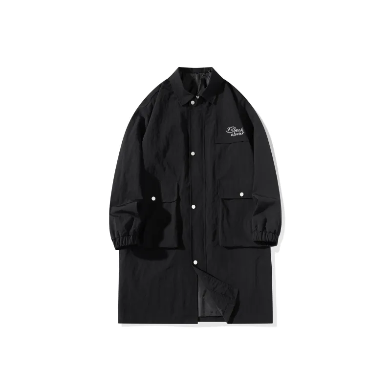 BLACK CLOVER Trench Coat Unisex-0