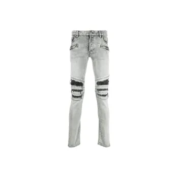 BALMAIN Jeans Men Gray