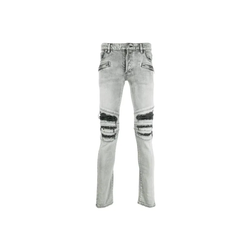 BALMAIN Jeans Men Gray-0