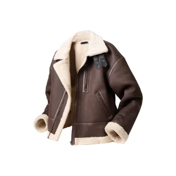 ASEDE Jackets & Coats Unisex Brown