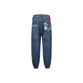 EVISU Jeans Men Denim Blue