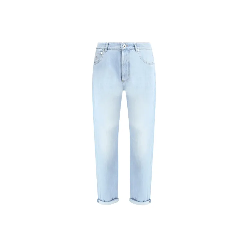 Brunello Cucinelli Cotton Jeans-0
