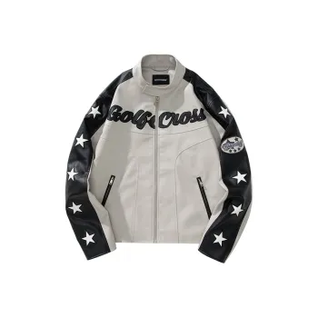 GOLFCROSS Leather Jacket Unisex