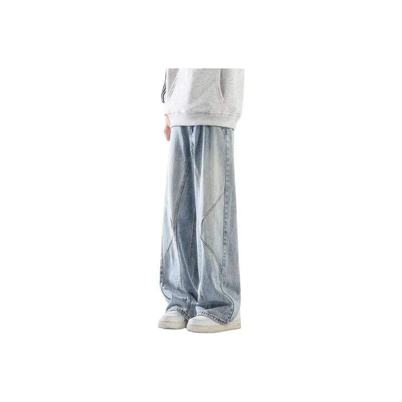 NVRFRGT Jeans Unisex Light Blue-0