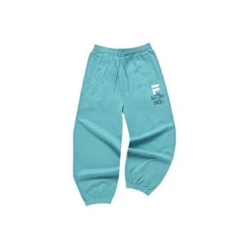 FILA FUSION Knitted Sports Pants Men's Ore Blue