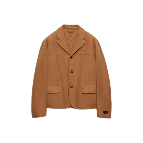 prada that SS25 Jackets & Coats Men's Caramel