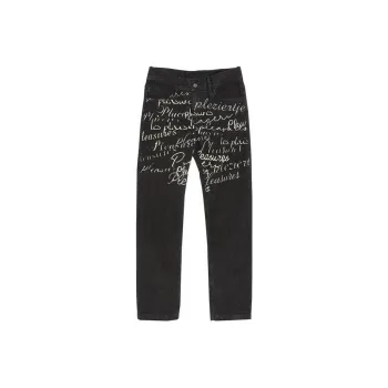 PLEASURES Shatter Denim Pant