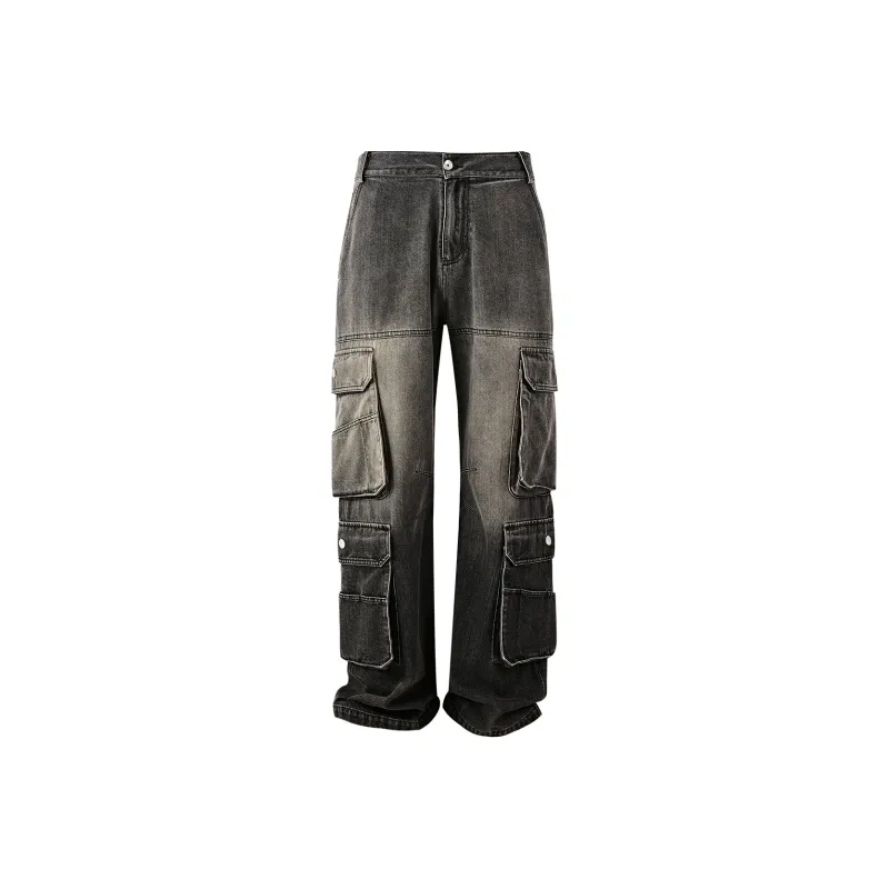 PASET Jeans Unisex Black Gray-0