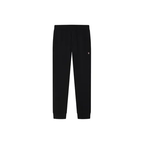 FILA Knitted Sweatpants Men Jet Black