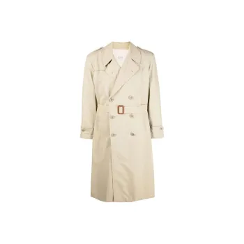 Maison Margiela Double-Breasted Trench Coat