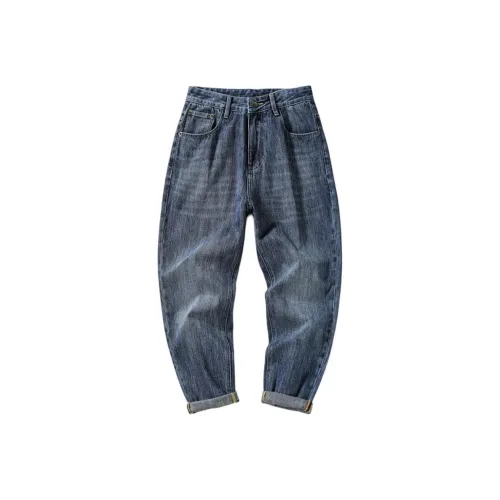 FAIRWHALE Jeans Unisex Denim Blue