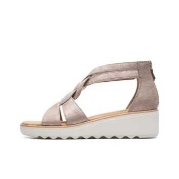 Clarks Jillian Bright Roman Sandals Women's Brown