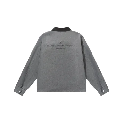 XINYINSU Denim Jacket Spring And Autumn Unisex