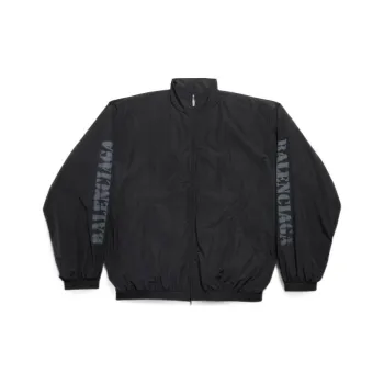 Balenciaga Jackets Coats Loose Fit Style Unisex Black