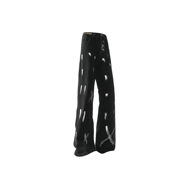 CHARLIE GOLF Jeans Unisex Black-0